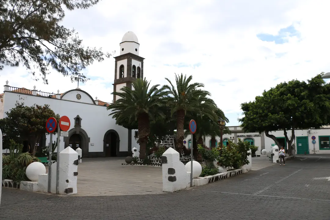 Plaza de Las Palmas, en la iglesia de San Ginés.