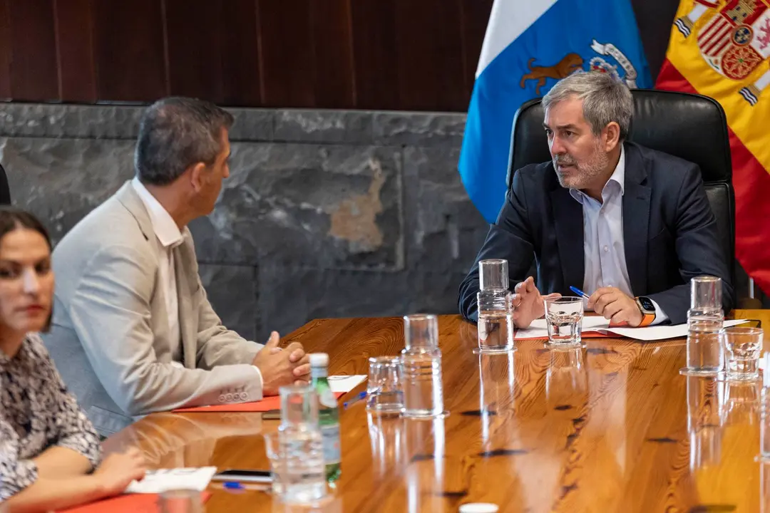 Fernando Clavijo en Consejo de Gobierno.