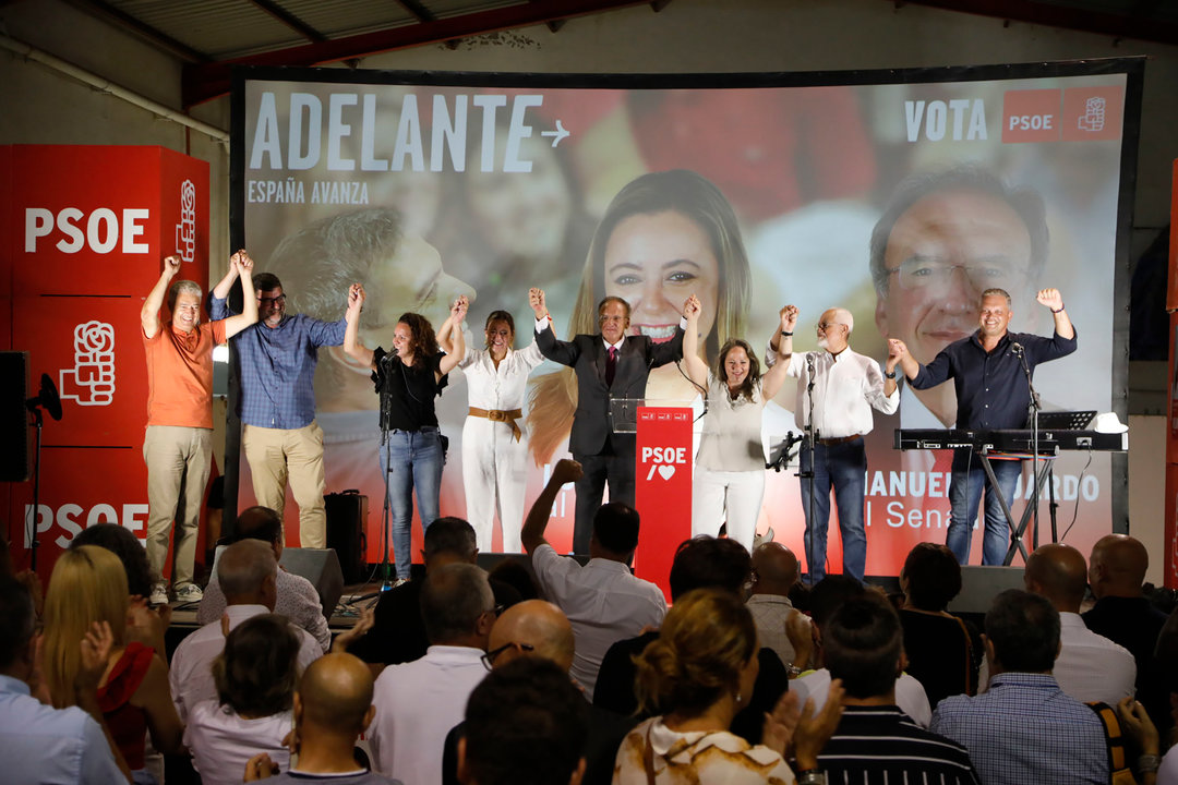 Acto electoral del PSOE de Lanzarote.