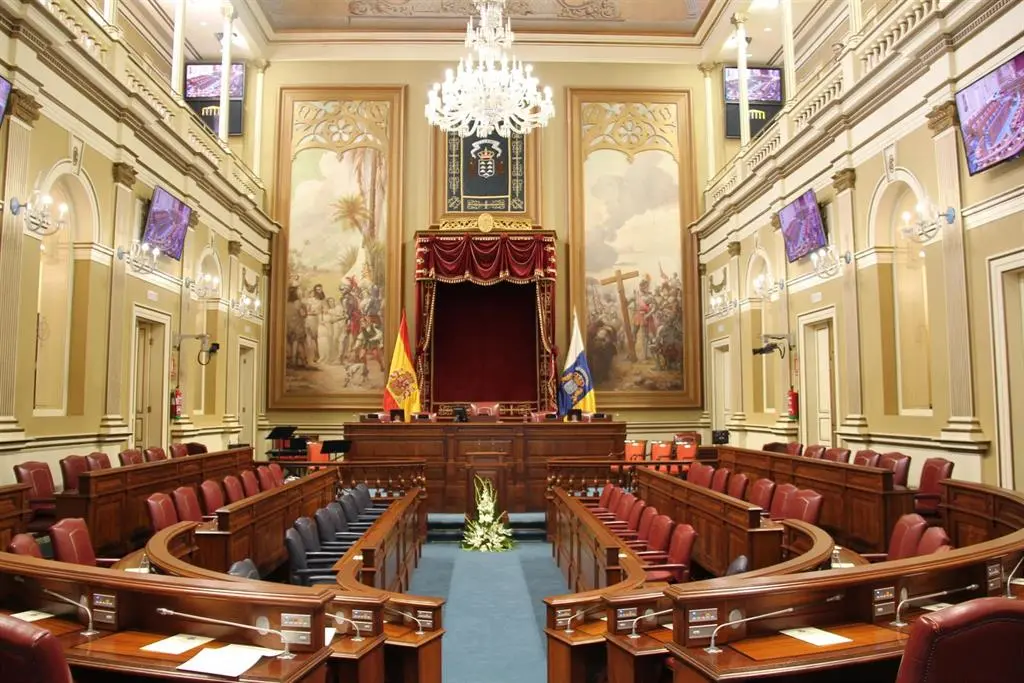 Parlamento de Canarias.