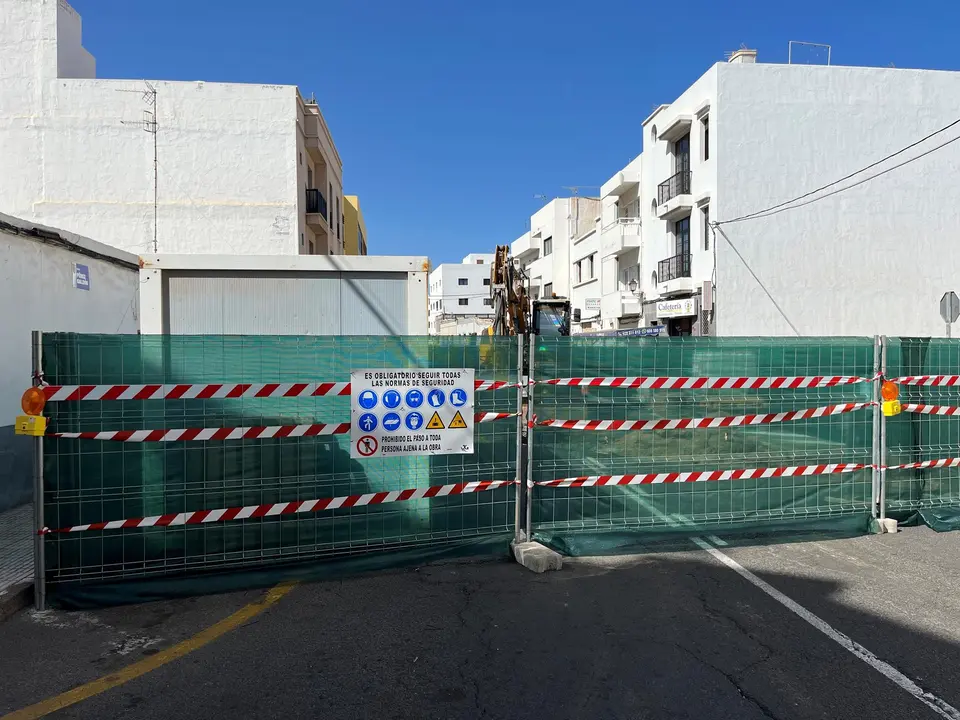 Inicio de las obras del Emisario de Arrecife.