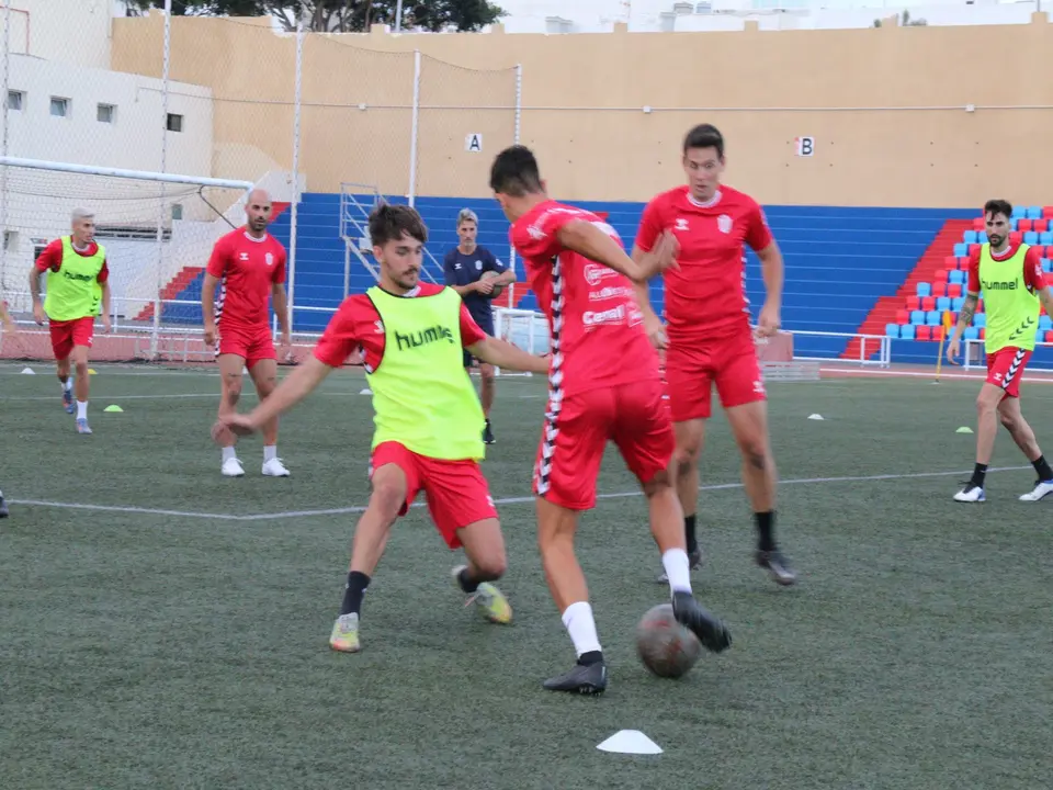 Pretemporada de la UD Lanzarote.