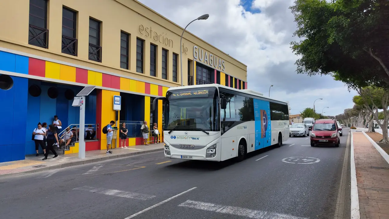 Estación de Guaguas de Arrecife.