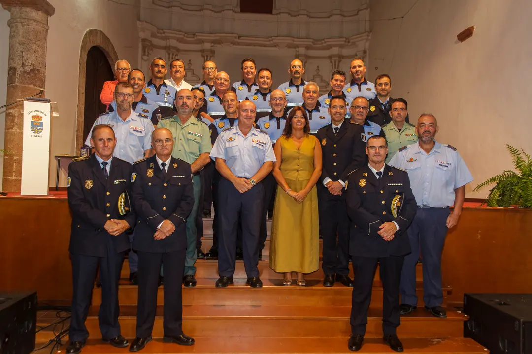 Medallas Policias Locales Teguise 2023.