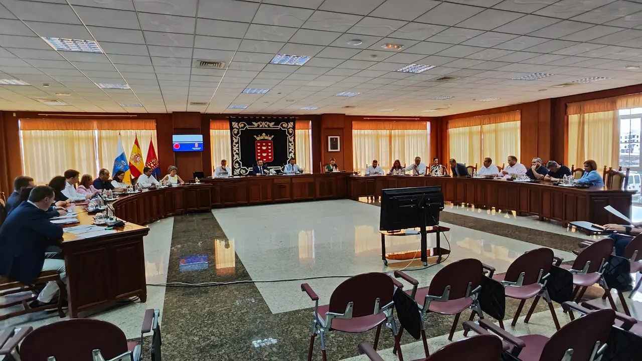 Pleno Ordinario del Cabildo de Lanzarote.