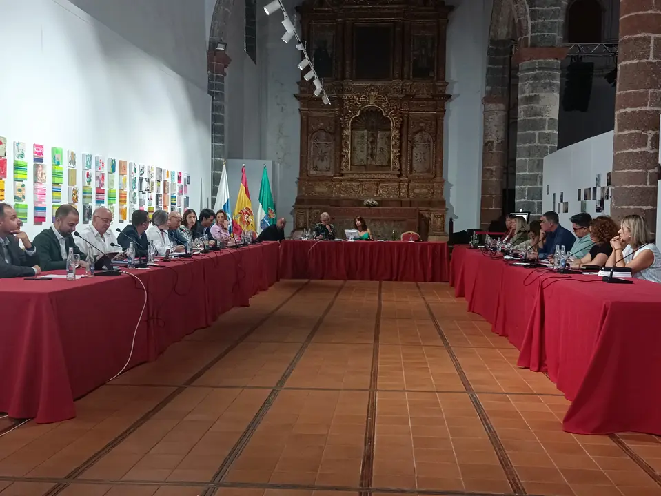 Pleno del Ayuntamiento de Teguise.