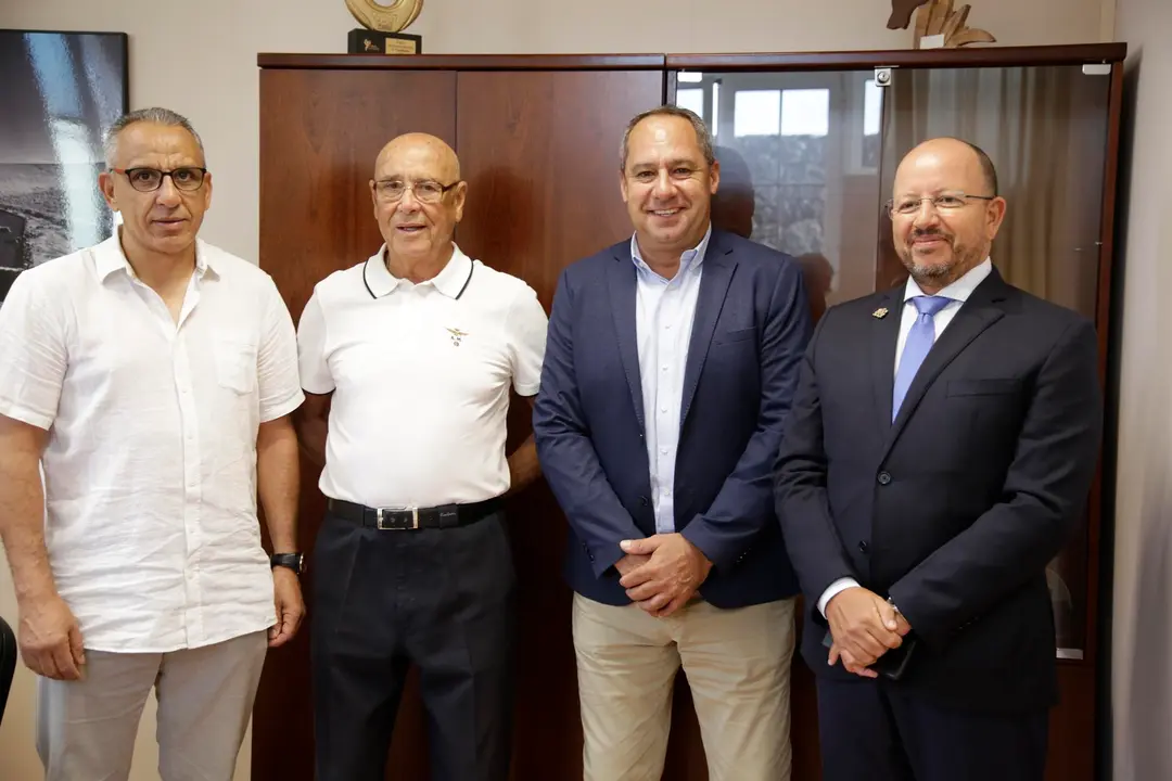 El Cabildo recibe a una Delegación de Agadir.