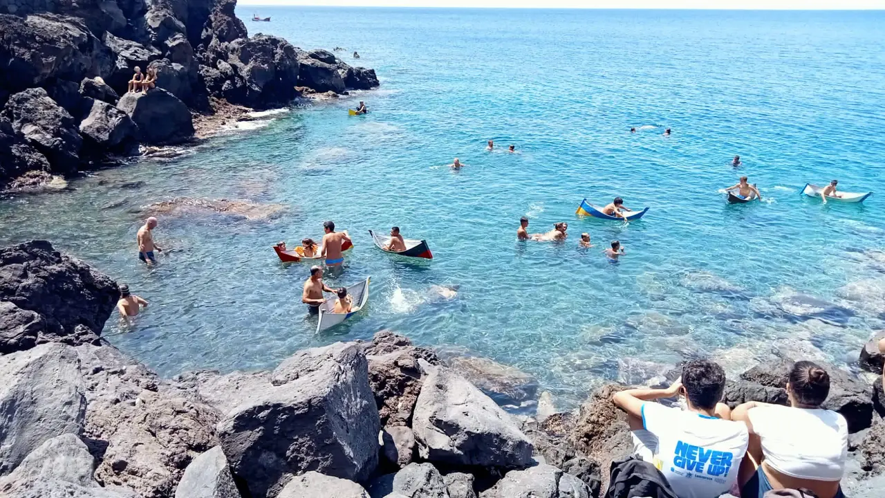 Jolateros en Puerto del Carmen.