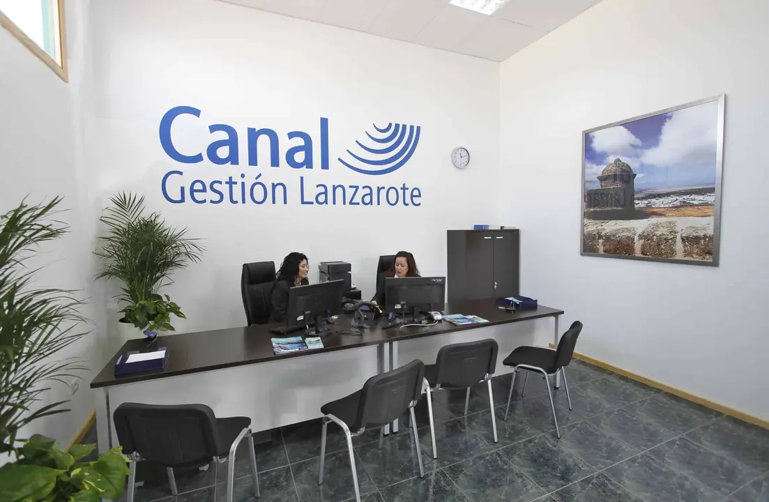 Oficina de Canal Gestión Lanzarote. Imagen de archivo.