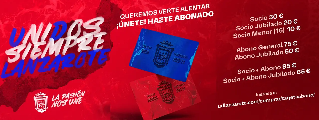 Campaña de Abonos UD Lanzarote.