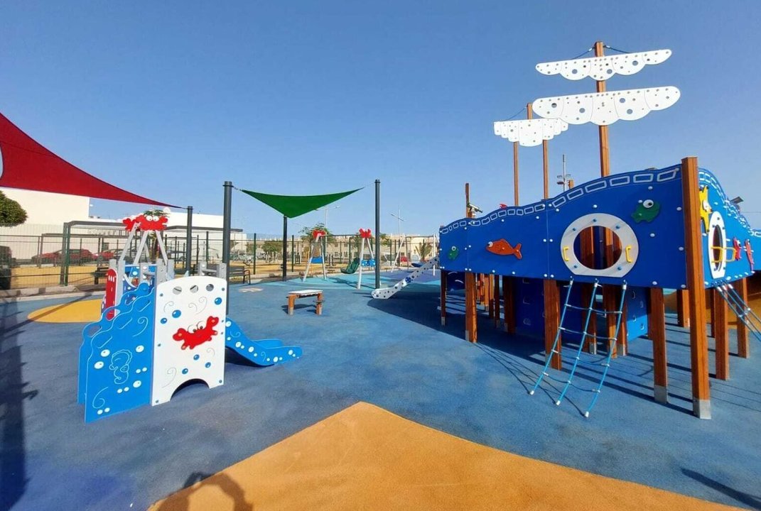 Nuevo parque infantil de Argana