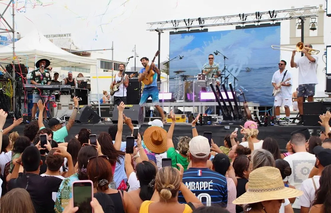 Concierto El Vega en Playa Blanca