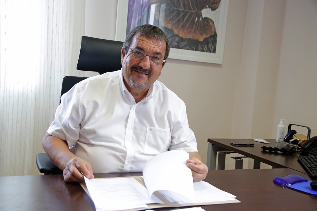 El consejero de Energía, Miguel Ángel Jiménez.