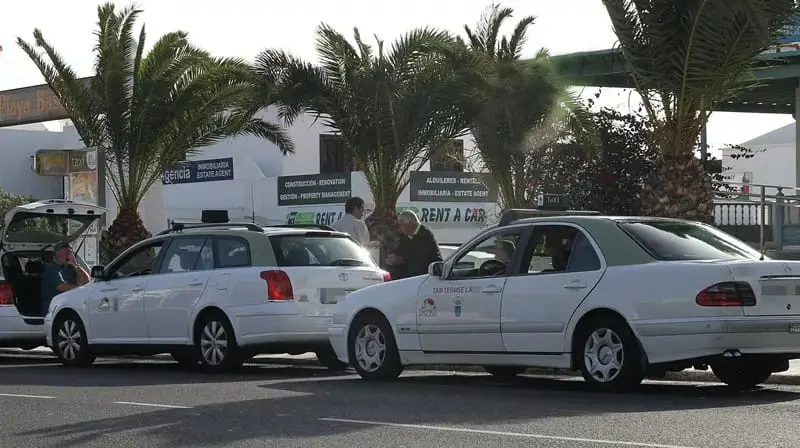 Taxis de Teguise.