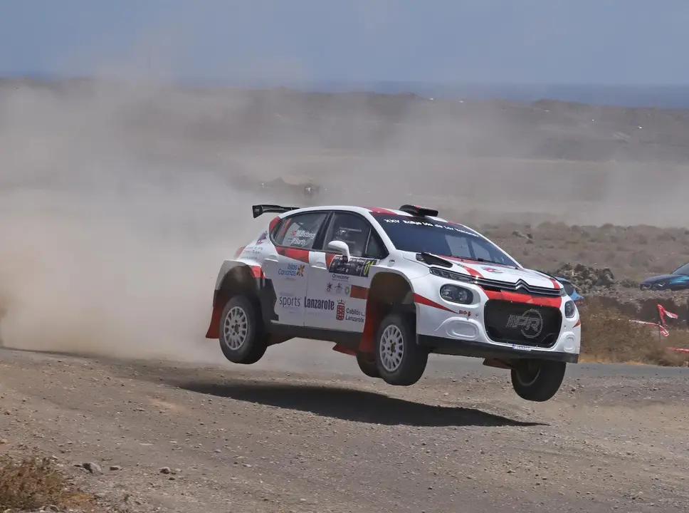 Shakedown, XXV Rallye de Tierra Isla de Los Volcanes – Ciudad de Arrecife. Foto Sergio Betancort.