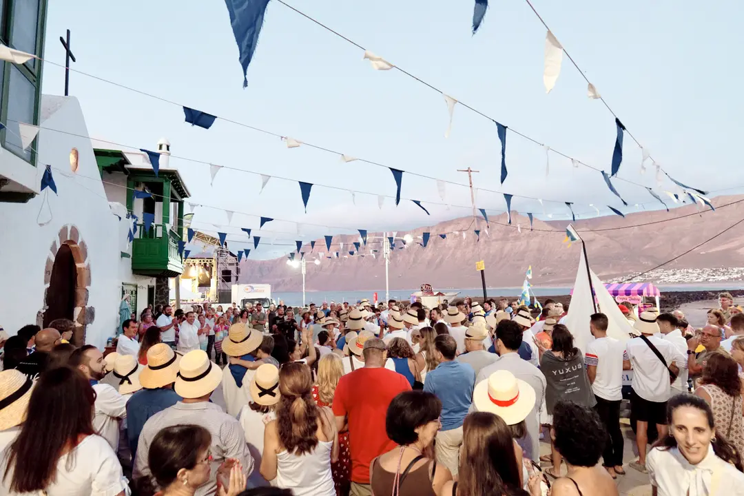 Romería en Caleta de Famara 2023.