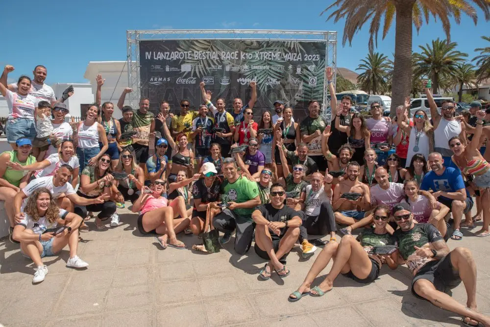 Participantes de Lanzarote Bestial Race K10 Xtreme Yaiza 2023