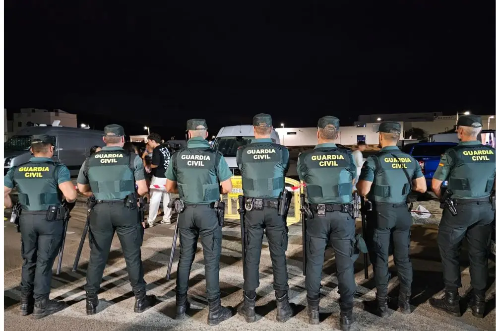 Agentes de la Guardia Civil.