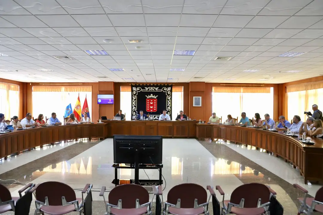 Pleno Extraordinario del Cabildo de Lanzarote.