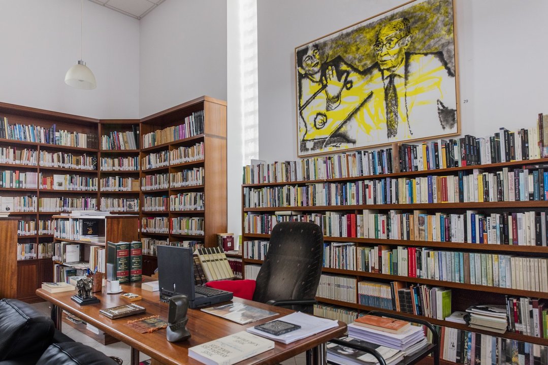 Biblioteca de la Casa Museo José Saramago.