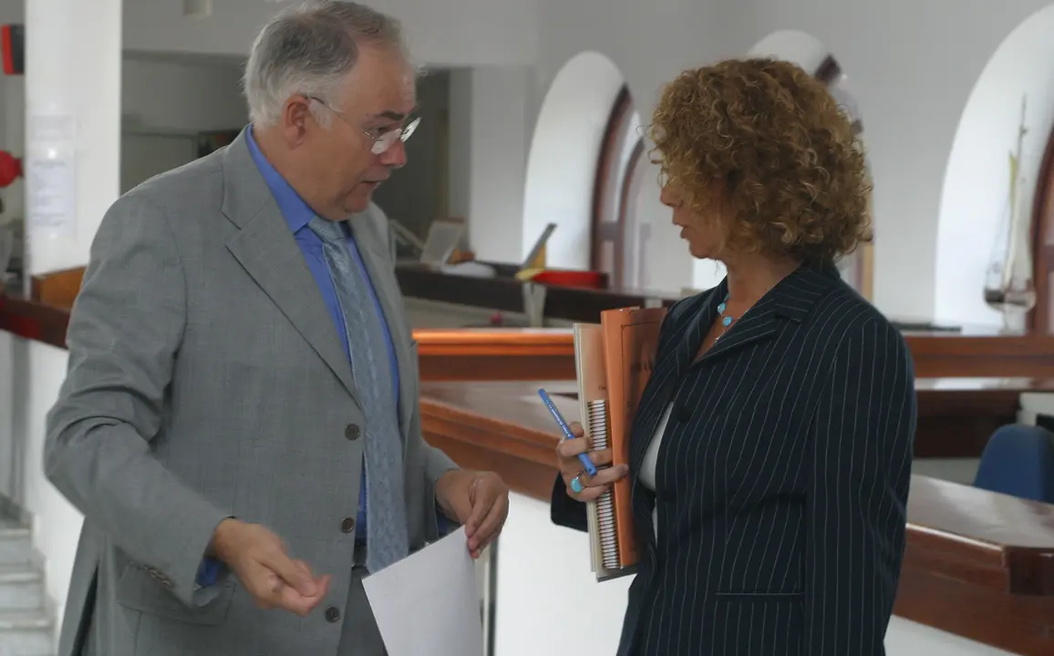 María Isabel Déniz y Felipe Fernández Camero. Foto JL Carrasco.