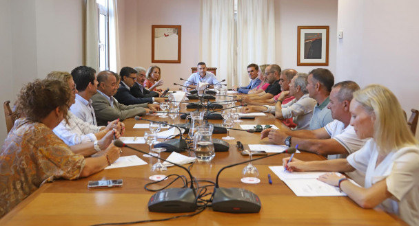 Reunión Cabildo Federación Turística de Lanzarote.