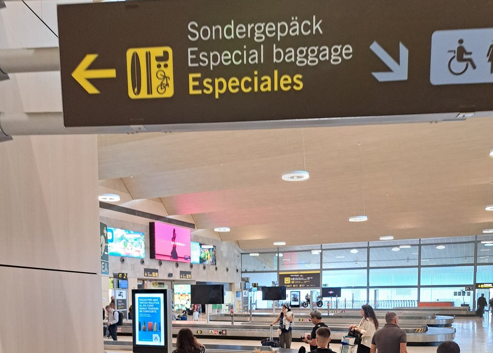 Aeropuerto de Canarias.