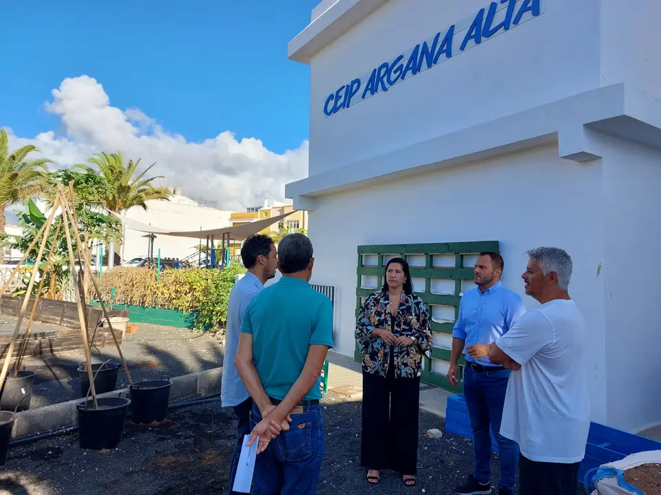 Visita al CEIP Argana Alta.