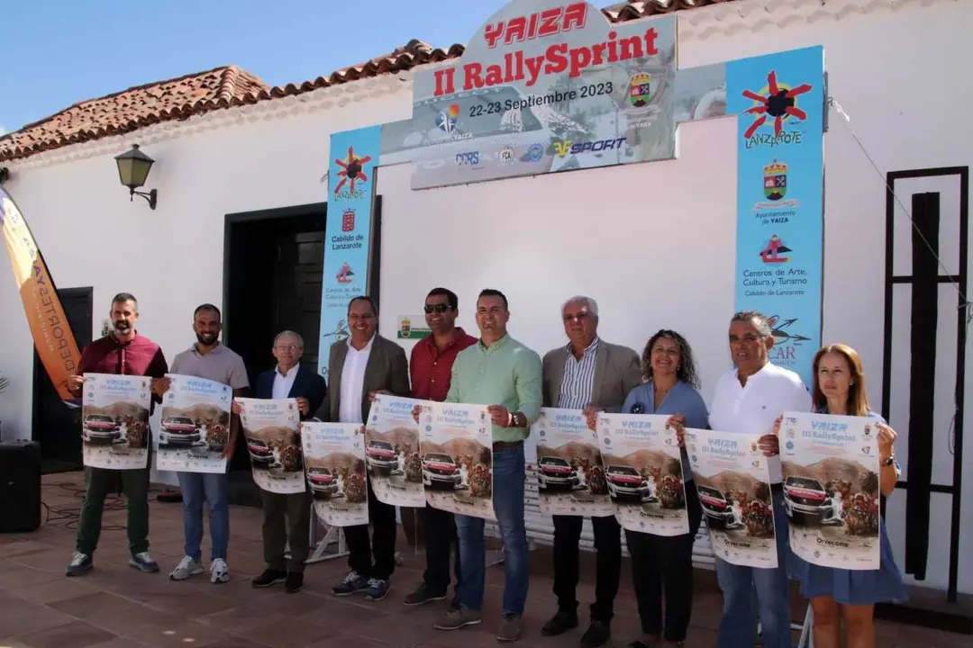 Presentación del III RallySprint Yaiza.