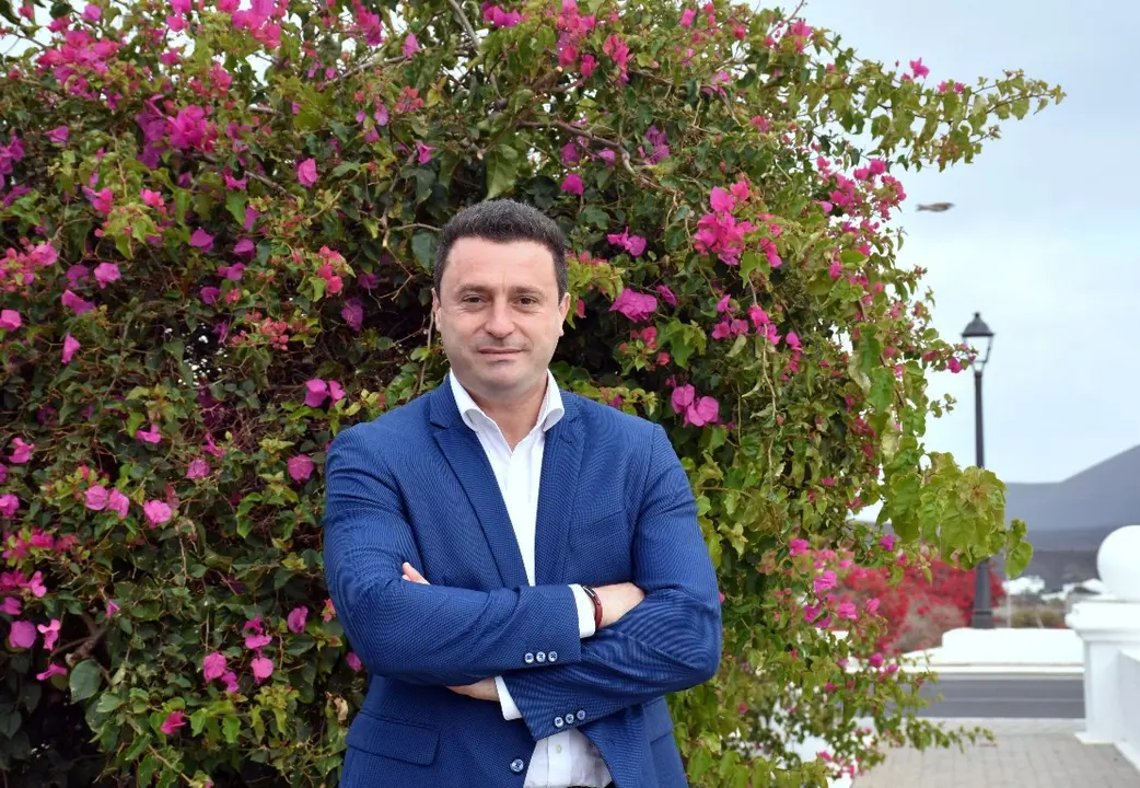 Óscar Noda, consejero del Cabildo y alcalde de Yaiza.
