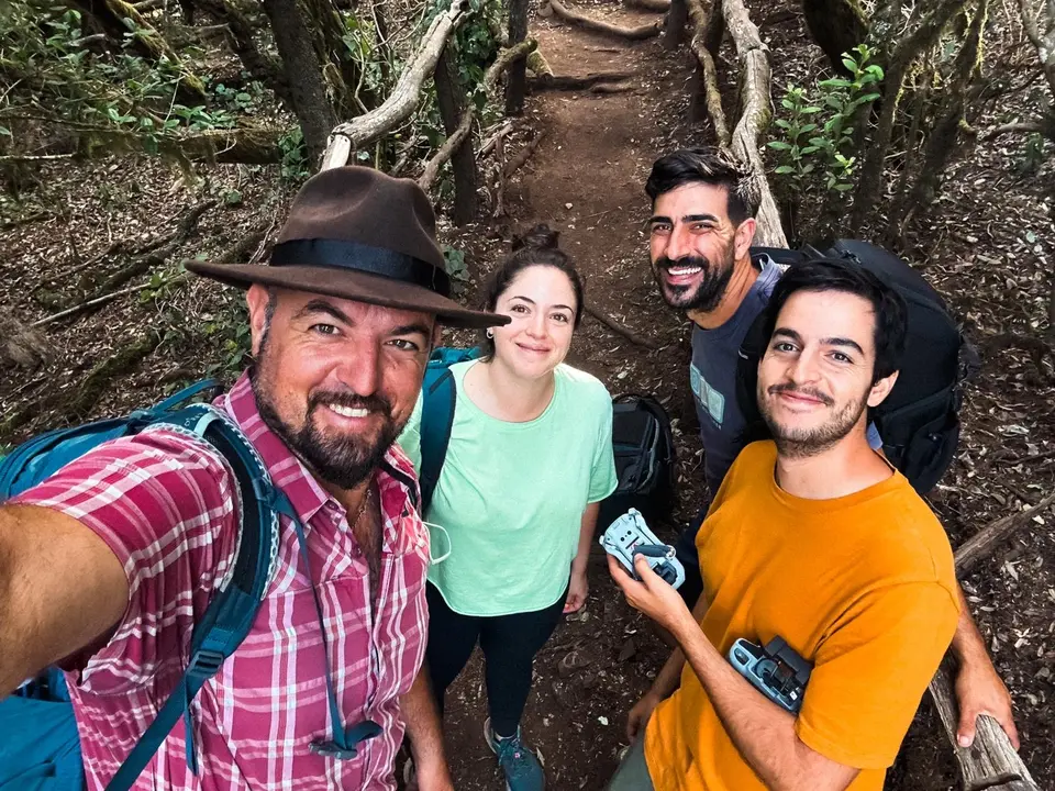 Ignacio Romero y su equipo de Rincones Isleños.