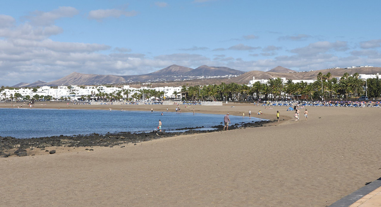 Playa de Los Pocillos.