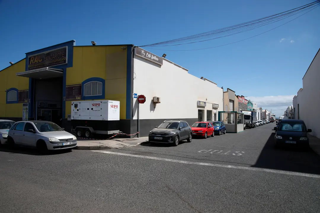 Zona Industrial de Tenorio, en Arrecife, uno de los espacios donde es más urgente intervenir. Foto JL Carrasco.