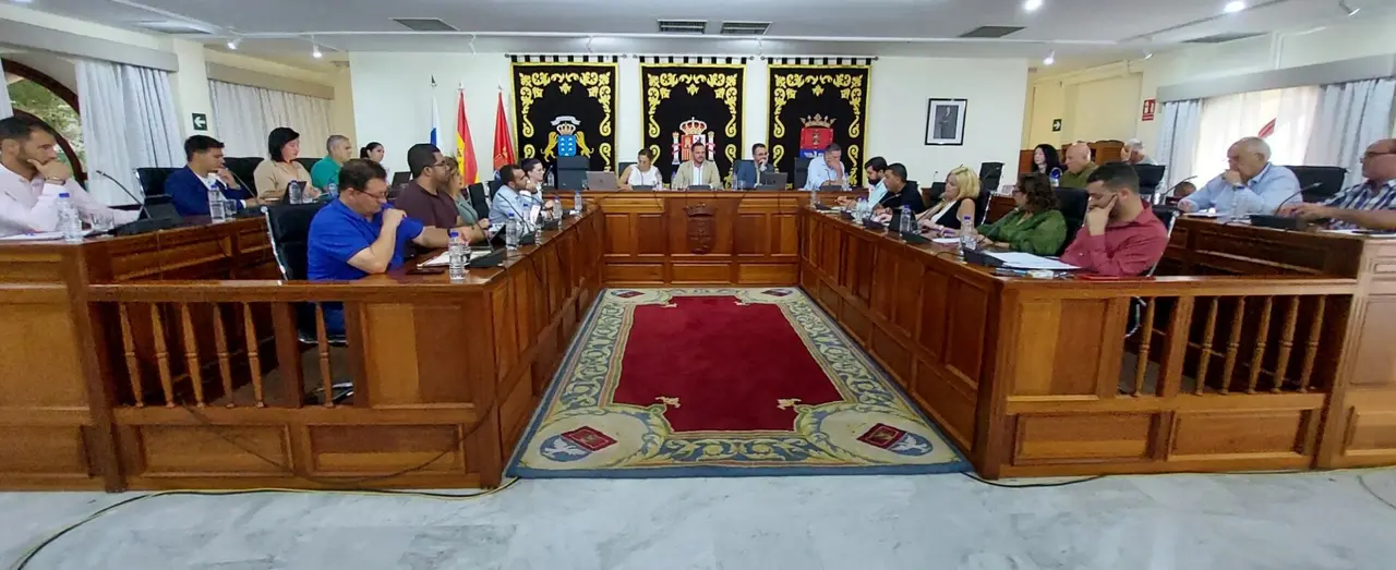 Pleno del Ayuntamiento de Arrecife.