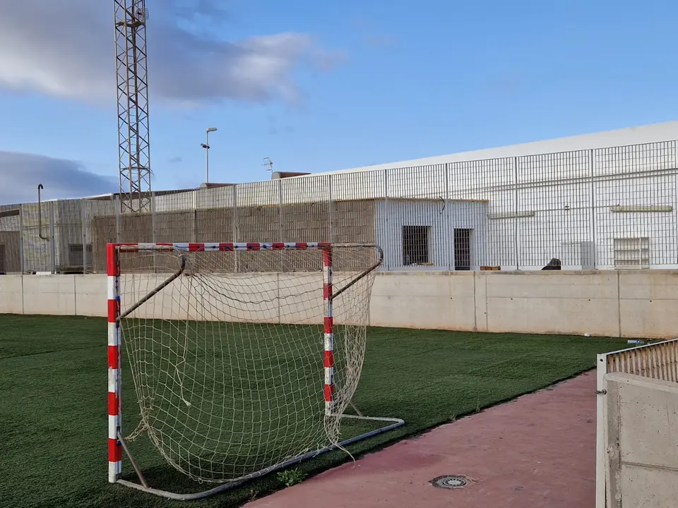 Instalación deportiva en Playa Honda.