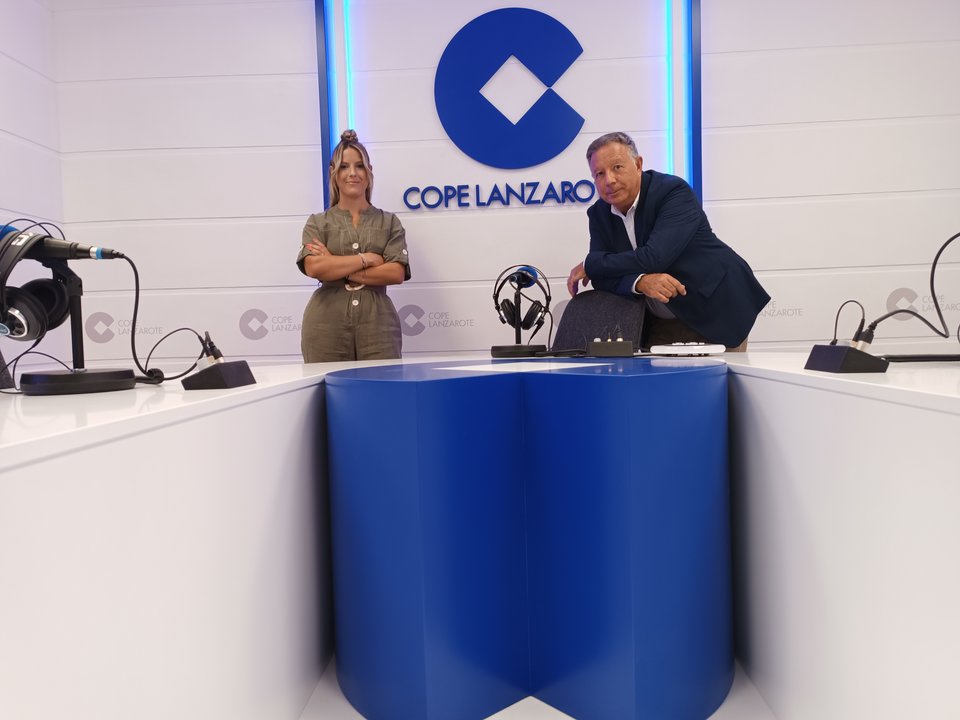Jaime Puig y Paola Delgado, las voces de la nueva COPE Lanzarote.