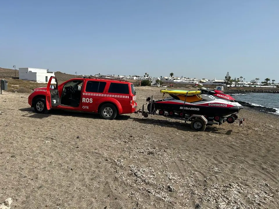 Rescate en la zona de Guacimeta