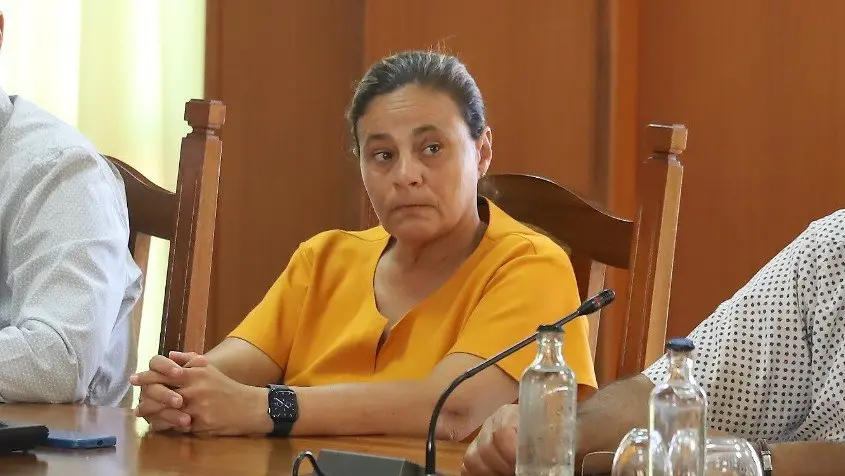 Celeste Callero, consejera del PSOE en el Cabildo.