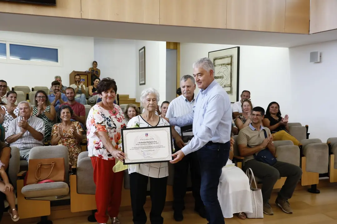 Reconocimiento a Guillermina Rodríguez Cruz.