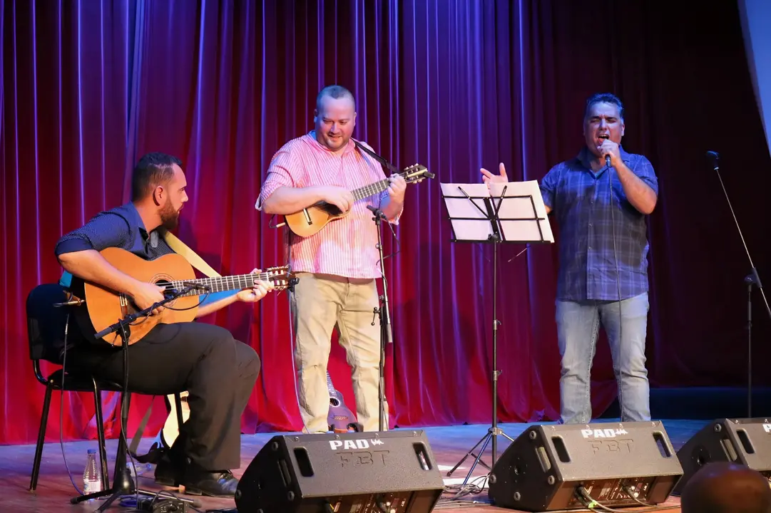 Niz, Pérez y Corujo en Yaiza.