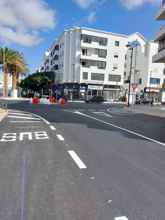 Reapertura de calles en Arrecife.