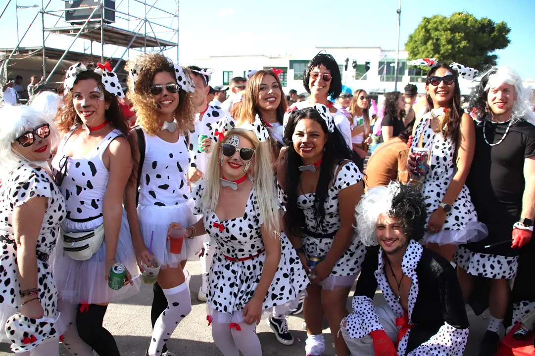 Carnaval en Playa Blanca.