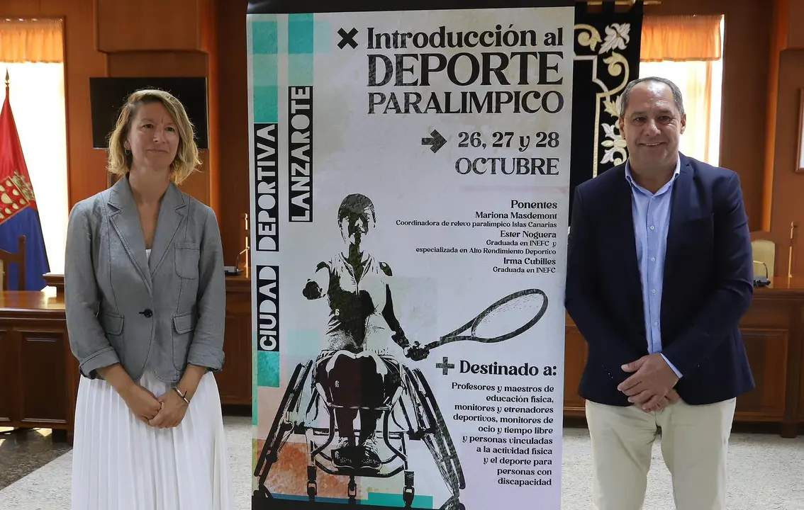 Presentación de las jornadas de introducción al deporte paralímpico.