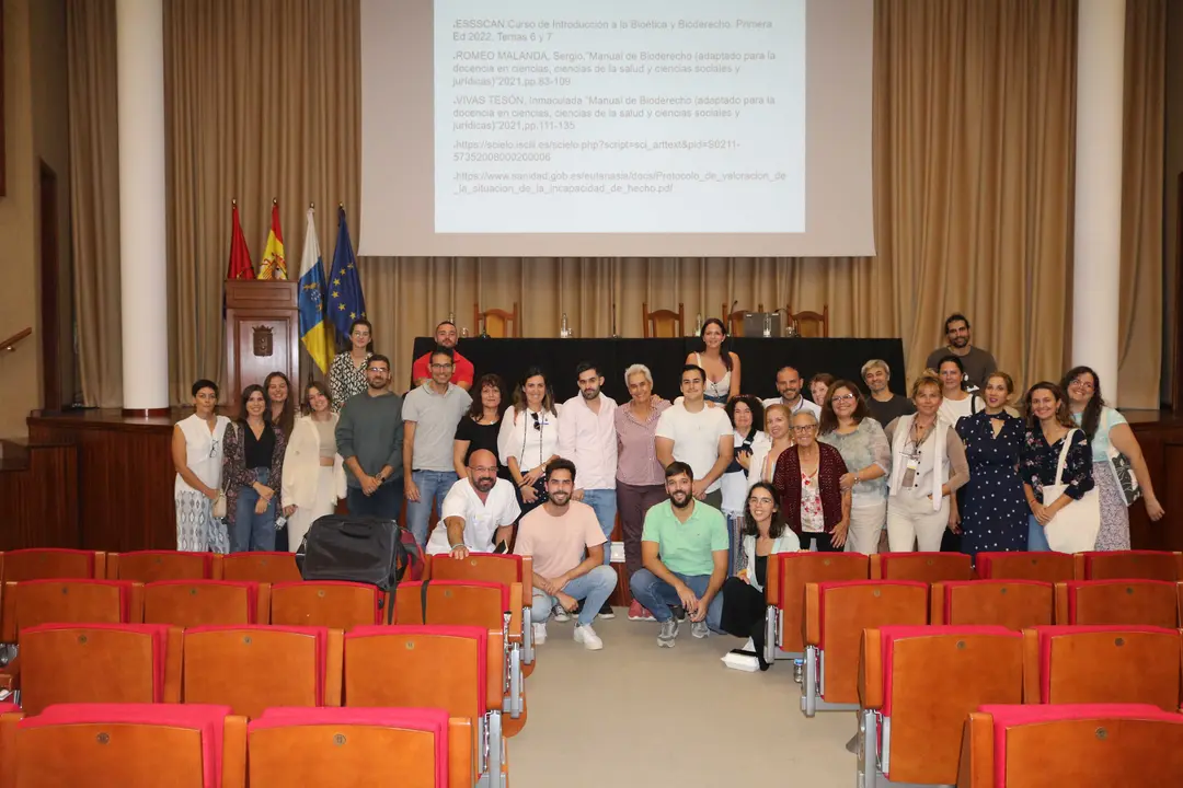 Participantes en las jornadas.