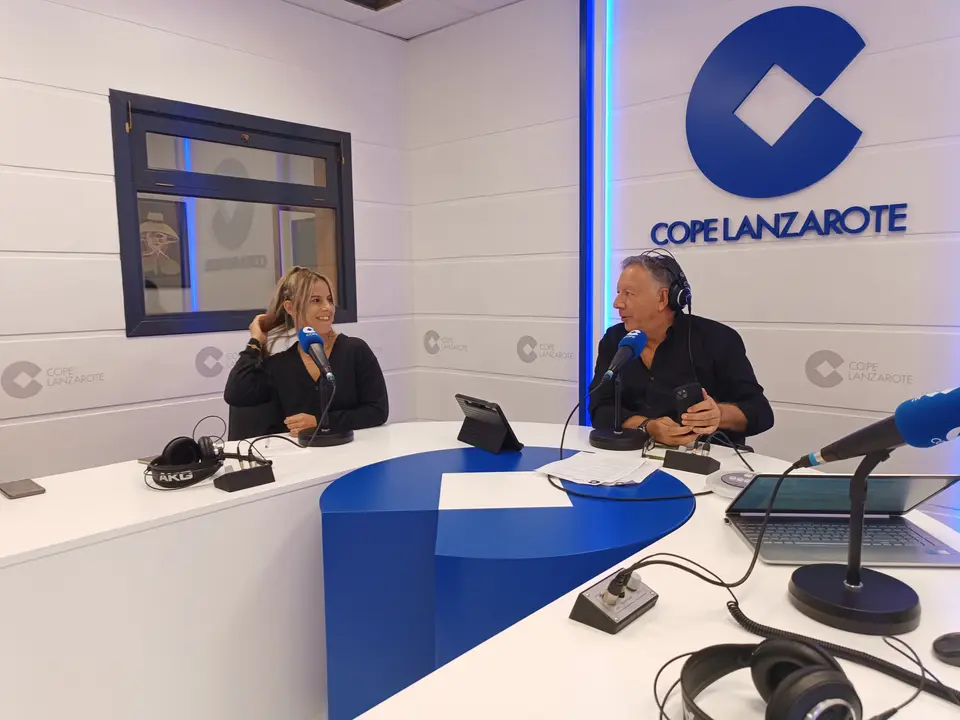 Jaime Puig y Paola Delgado, las voces de COPE Lanzarote.