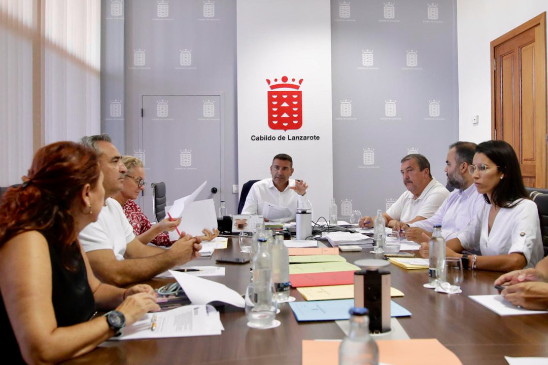 Consejo de Gobierno del Cabildo de Lanzarote.