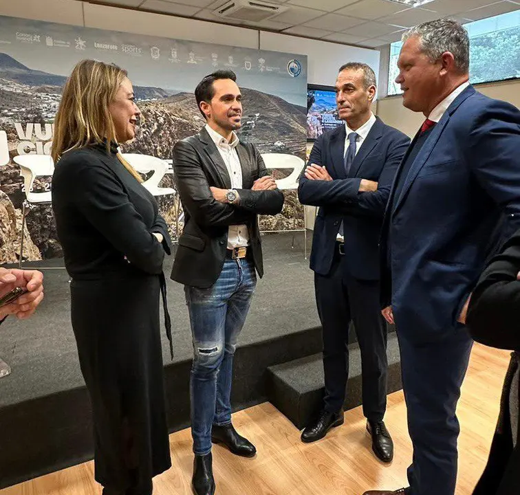 Presentación en el CSD de la I Vuelta Ciclista a Lanzarote