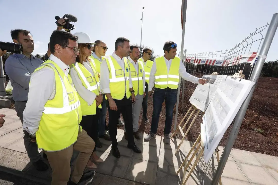 Visita de Pablo Rodríguez a Lanzarote.