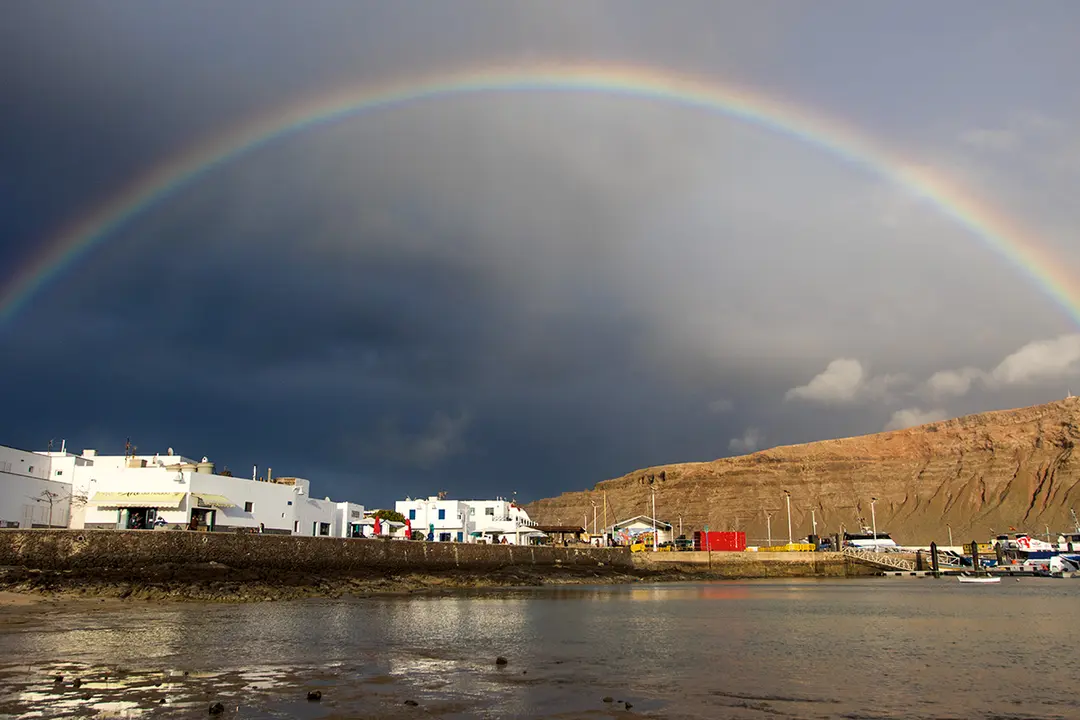 Caleta del Sebo, La Graciosa. Foto Ginés Díaz.