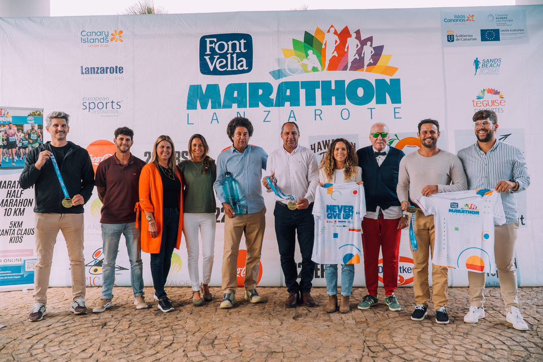 Presentación de la XXXI Font Vella Lanzarote International Marathon.